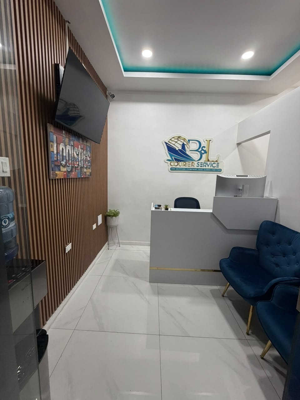 B&L Courier Services office — Pick Up Location
